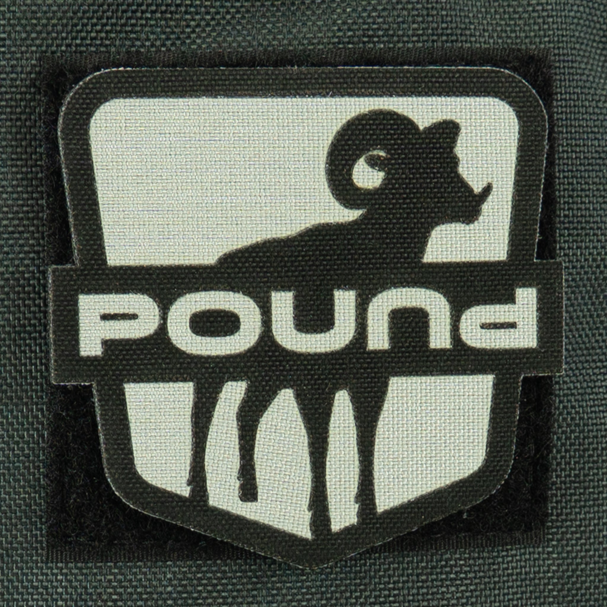 Large pound Shield patches